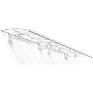 Canopia Veranda- En Deurluifel Bordeaux Helder Wit 140x447cm | Deurluifels