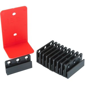Maclean Plintclips + Boormal 10 Stuks