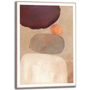 Schilderij Pebble Play 50 X 70 Cm | Muurdecoratie