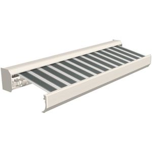 Domasol Knikarmscherm F30 Ral9001 Doek D408 600x300cm