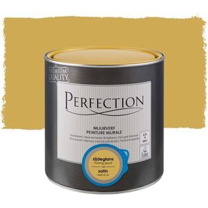 Perfection Muurverf Ultradekkend Zijdeglans Honinggoud 2,5l