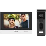 Chacon - 2-draads Videofoon - 7" Touchscreen - RFID Ontgrendeling - Full Duplex