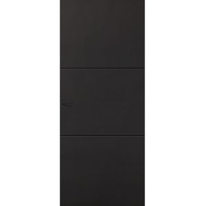 Cando Capital Binnendeur Jefferson Zwart Stomp Links 93x201,5 Cm
