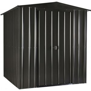 Globel Tuinhuis Dream 65 - Plaatstaal - Antraciet - 177,5x148x193cm
