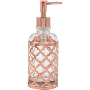 MSV - Layla - Zeepdispenser - Koperkleur - Roestvrij staal MS4305