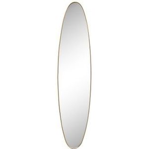 Ovale Spiegel Goud 24x118cm | Spiegels