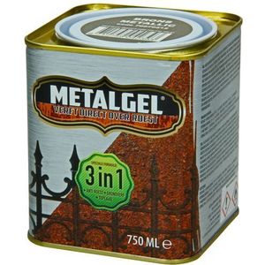 Metalgel Metaallak Brons Glans Zijdeglans 750ml