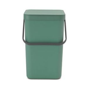 Brabantia Afvalemmer Sort & Go Fir Green 25l