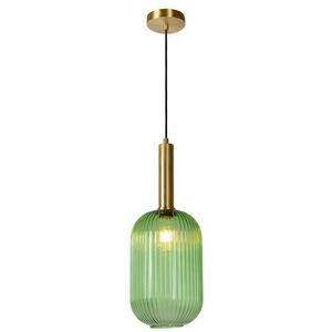 Lucide Hanglamp Maloto Groen ⌀20cm E27 | Hanglampen