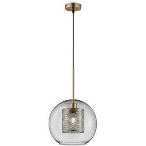 Fischer & Honsel Hanglamp Jura Goud ⌀25cm E27 40w | Hanglampen