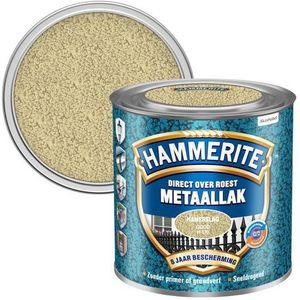 Hammerite Metaalverf Hamerslag Goud H170 250ml