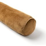 Dutch Decor FALCO - Rolkussen 18x50 cm - Tobacco Brown - bruin - Inclusief binnenkussen