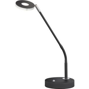 Fischer & Honsel Bureaulamp Dent Zwart Led 6w | Tafellampen