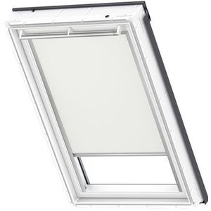 VELUX Origineel Verduisterend Rolgordijn (DKL), Zilveren Kozijn, M04, Light Beige