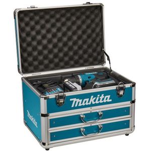 Makita Df488d Accuboormachine - 18v – 2 X 2.0 Accu - Oplader + 102 Delige Accessoieset – Opbergkoffer | Boormachines