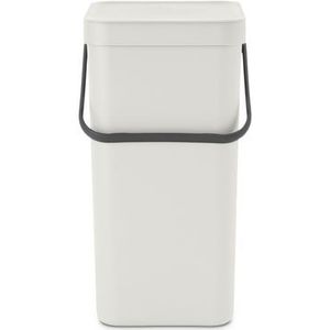 Brabantia Sort & Go Afvalemmer 16l - Light Grey