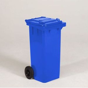 Engels Container Blauw 120l | Prullenbakken & vuilniszakken