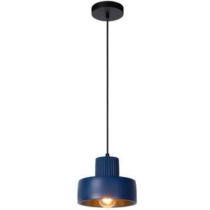 Lucide Hanglamp Ophelia Blauw Ø20cm E27 | Hanglampen