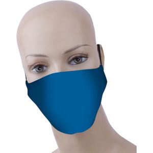 Busters Wasbaar Hygiënemasker Navy 3 Stuks