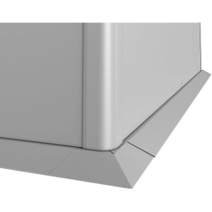 Biohort Maairand Voor Moestuin 2x2m Zilver Metallic
