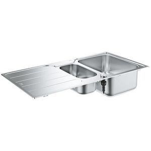 Grohe Spoelbak K500 Met Druiprek 970x500mm Rvs