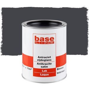 Baseline Lak Zijdeglans Antraciet 750ml