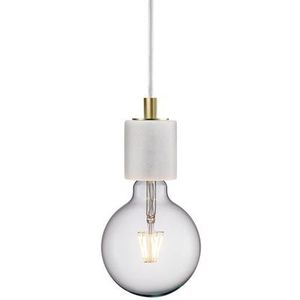 Nordlux Hanglamp Siv Wit Marmer E27 | Hanglampen