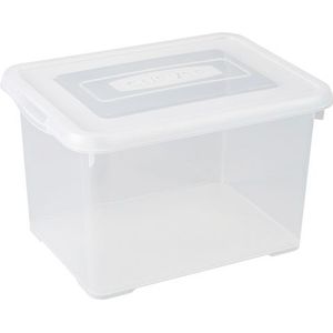 Curver Opbergbox Handy 20l Transparant | Manden & boxen