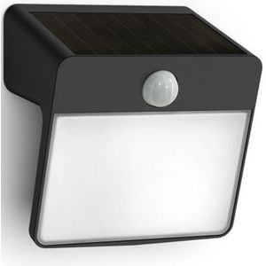 Brico Solar Wandlamp Yarixa Zwart 2,2w Met Sensor