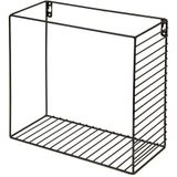 Duraline Schap Matzwart Staal 26,5x26,5x12,5cm