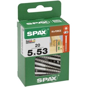 Hi.force, 5 X 53 Mm, 20 Stuks, Deeldraad, Discuskop, T-star Plus, 4cut, Wirox - 4251010500532