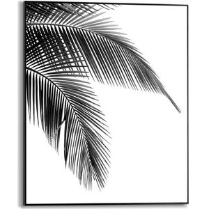Schilderij Palm Zwart-wit 40x50cm