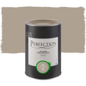 Perfection Muurverf Ultradekkend Mat Taupe 1l