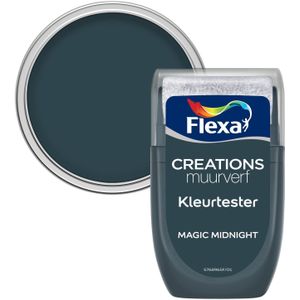 Flexa Muurverf Tester Creations Magic Midnight 30ml