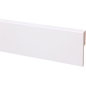 Cando Overzetplint Cubic - Wit - 240cm - 18x100mm