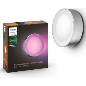 Philips Hue Daylo Wandlamp - Wit En Gekleurd Licht - Roestvrij Staal