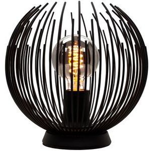 Eglo Tafellamp Alhabia Zwart ⌀23,5cm E27 | Tafellampen