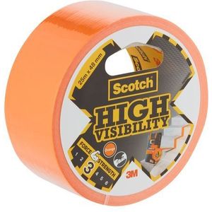 Scotch® High Visibility Duct Tape Oranje 25mx48mm