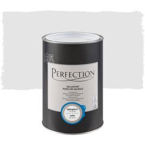 Perfection Muurverf Ultradekkend Zijdeglans Zachtgrijs 1l