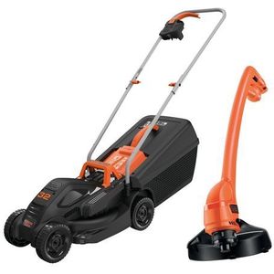 Black+decker Elektrische Grasmaaier Bemw351gl2-qs - 32cm - 1000w + Grastrimmer - 23cm - 250w