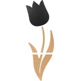 Securit Kurk- En Krijtbordset Tulp 5 Stuks Met Krijtmarker, Punaises En Bevestigingsstrips