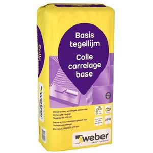 Weber Basis Tegellijm - Wand En Vloer - (c1te) - 20kg | Tegellijm