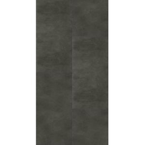 Pvc-tegel Xxl Solid Dark Concrete - 4-zijdige V-groef - 8,5mm - Pakketinhoud 2,977m²