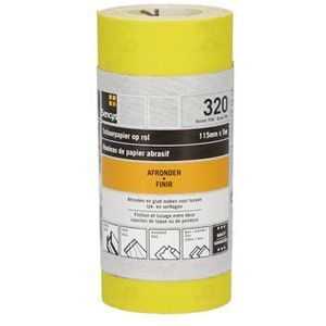 Sencys Schuurrol Geel A/o 115mm X 5m P320 | Verfbenodigdheden