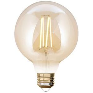 Idual Ledfilamentlamp G95 Amber E27 9w