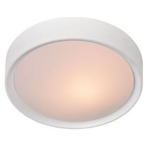 Lucide Plafondlamp Lex Wit ⌀25cm E27 | Plafondlampen