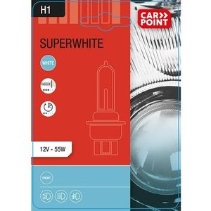 Carpoint Halogeen Autolamp Super White H1 55w