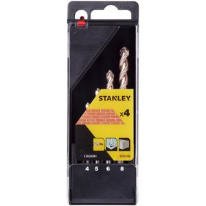 Stanley Betonboor Set Sta58081-qz – 4 Stuks