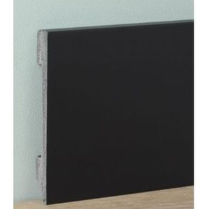 Mac Lean Hoge Plint - Watervast - Zwart - 240cm - 15x80mm | Plinten