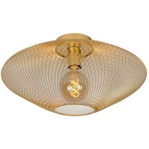 Lucide Plafondlamp Mesh Goud ⌀45cm E27 | Plafondlampen